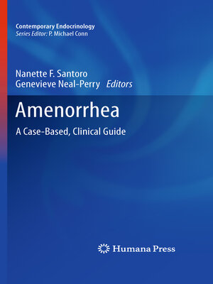 cover image of Amenorrhea